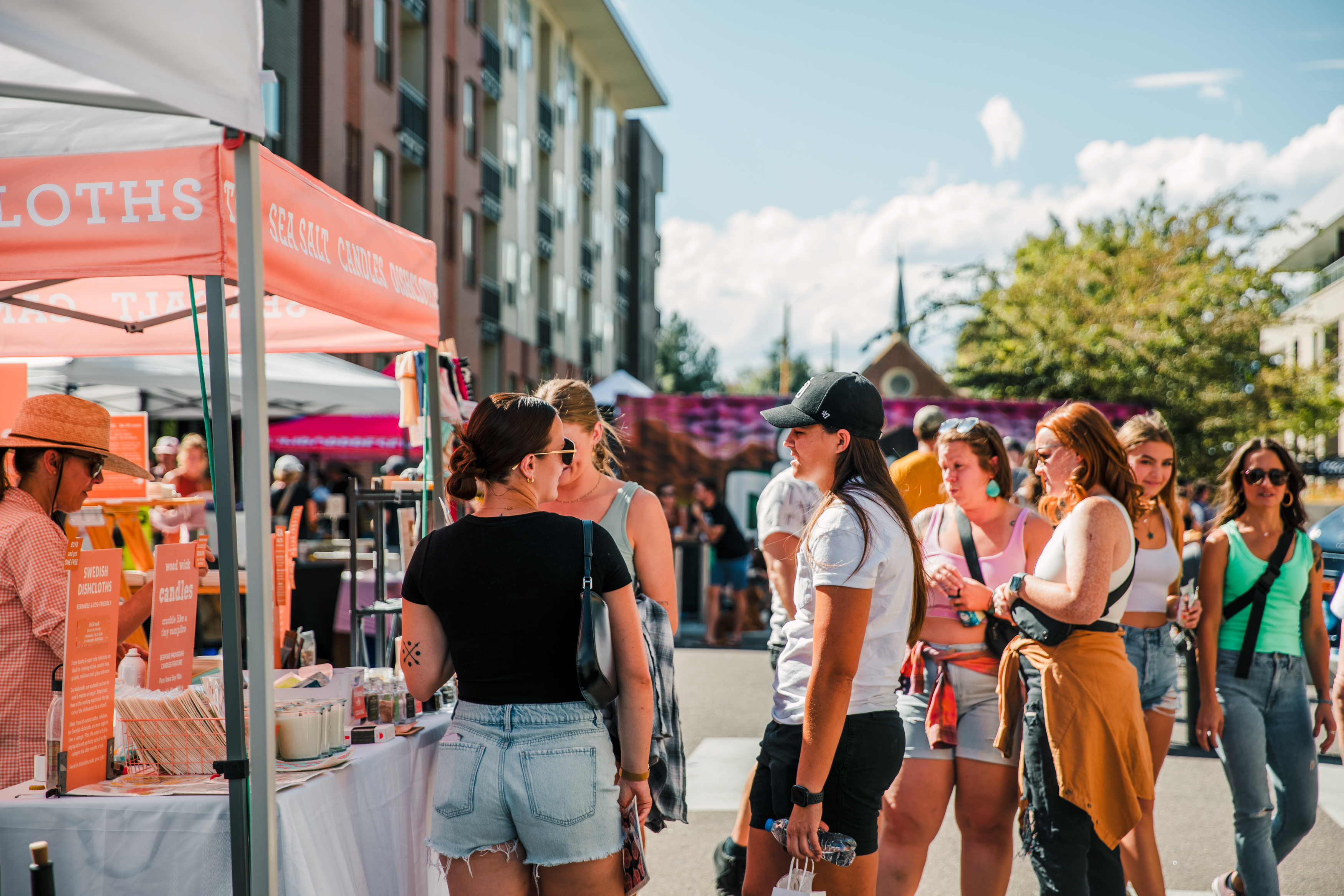 Crowd at Denver BAZAAR